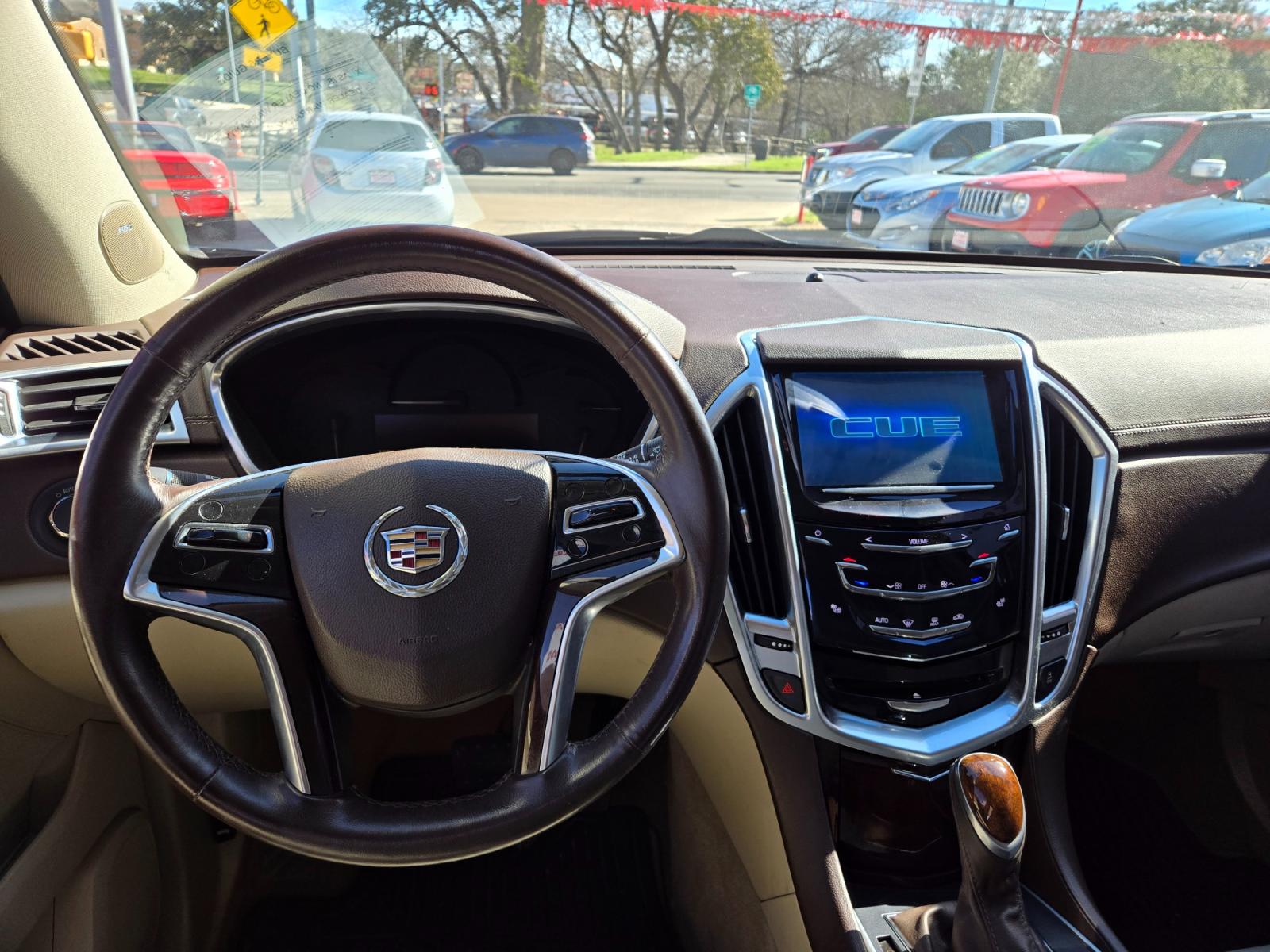 2015 BLACK Cadillac SRX (3GYFNBE37FS) with an 3.6L V6 F DOHC 24V engine, Automatic transmission, located at 503 West Court, Seguin, TX, 78155, (830) 379-3373, 29.568621, -97.969803 - 2015 Cadillac SRX Luxury Collection FWD with a 3.6L V6 F DOHC 24V, Automatic, Tilt, Cruise, AM/FM/CD Touchscreen Stereo, Power Windows, Locks, Seat and Side Mirrors, Leather Seats, Bluetooth, Tinted Windows, Power Sunroof, Power Rear Hatch, Dual Climate Control, Rear A/C, Alloy Wheels, Onstar Capabi - Photo #5